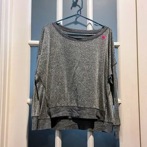 🩶 Shimmering Gray Silver Sweater 🩶